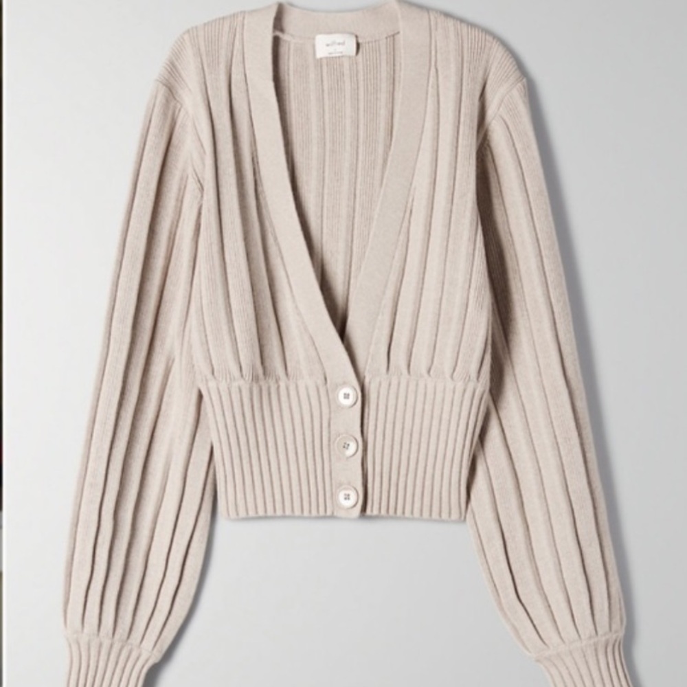 ARITZIA Wilfred Thais Cardigan XXS - Picture 6 of 14